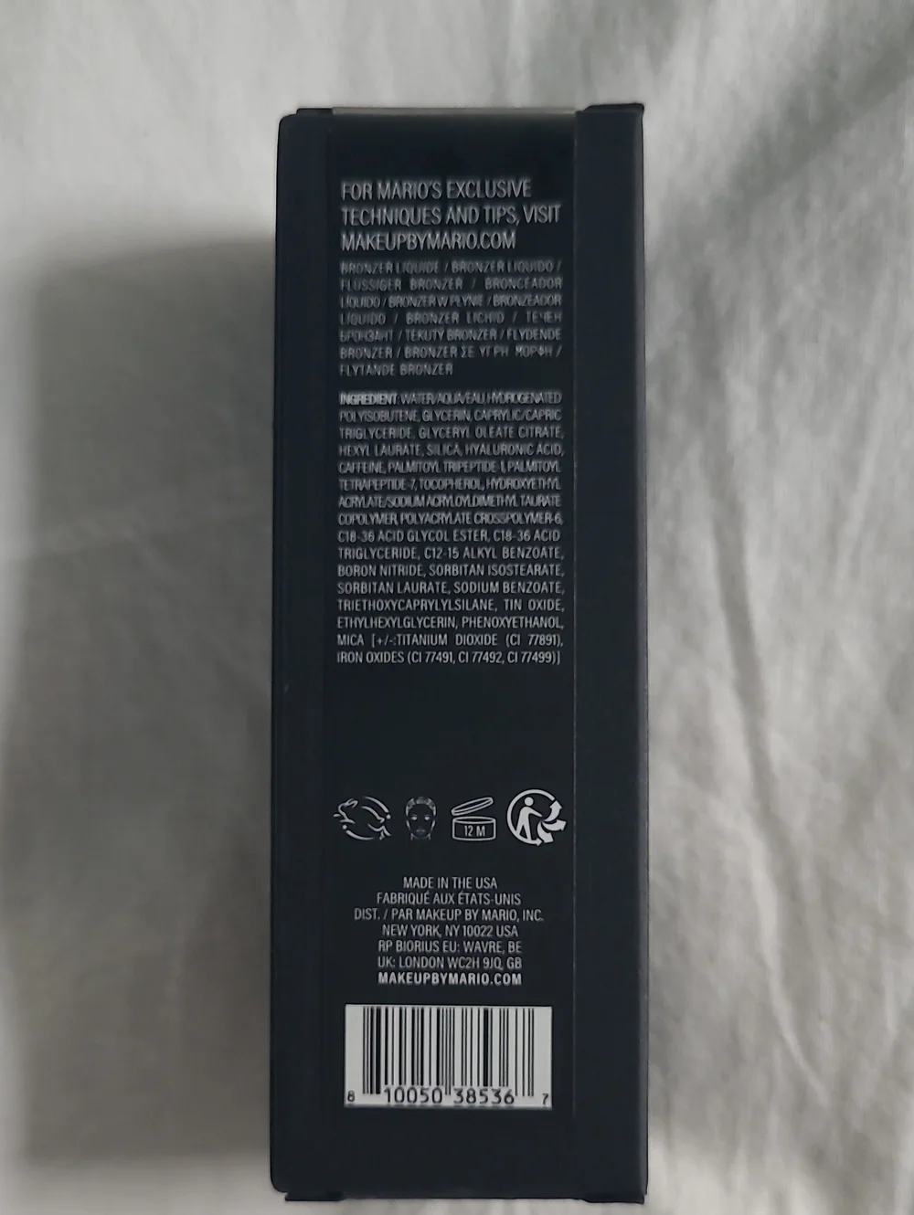 Makeup By Mario Softsculpt Bronzing And Shaping Serum - Light -NIP - 30 ml